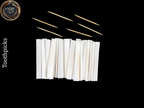 toothpicks wrapped