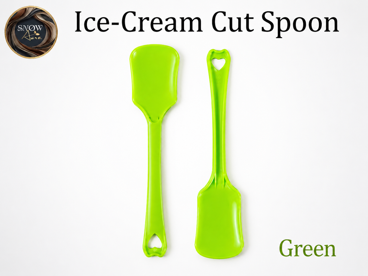 ice cream cut spoon